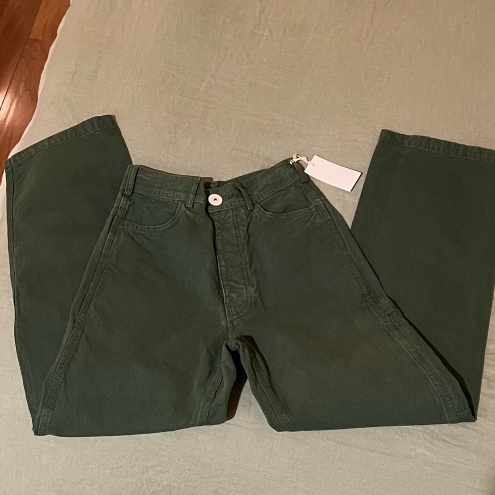 NWT Jesse Kamm HANDY PANTS ^ OLIVE